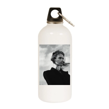 Sigrid Agren White Water Bottle With Carabiner