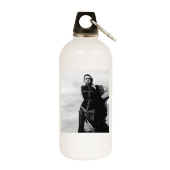 Sigrid Agren White Water Bottle With Carabiner