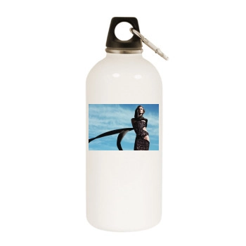 Sigrid Agren White Water Bottle With Carabiner