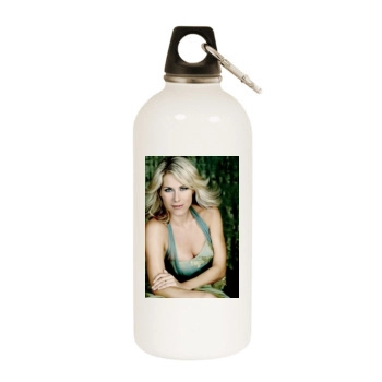 Simone Stelzer White Water Bottle With Carabiner