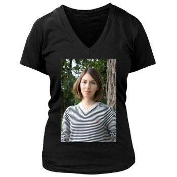 Sofia Coppola Women's Deep V-Neck TShirt