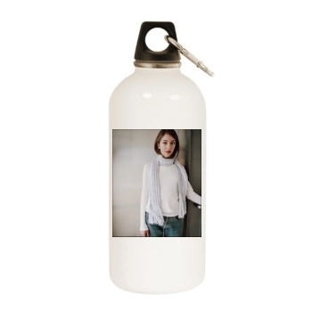 Sofia Coppola White Water Bottle With Carabiner