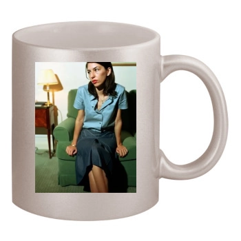 Sofia Coppola 11oz Metallic Silver Mug