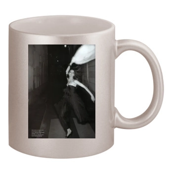 Shalom Harlow 11oz Metallic Silver Mug