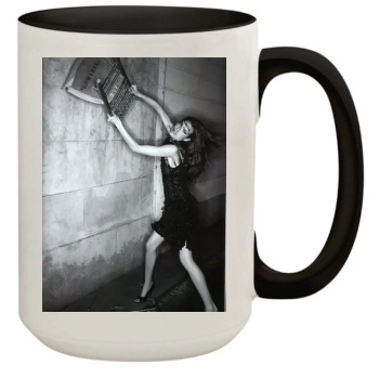 Shalom Harlow 15oz Colored Inner & Handle Mug