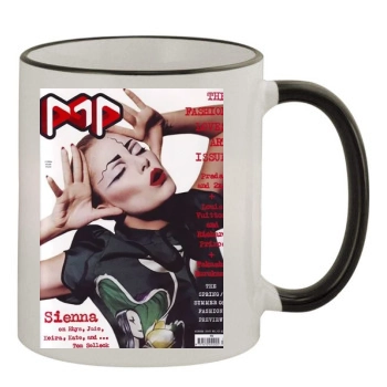 Sienna Miller 11oz Colored Rim & Handle Mug