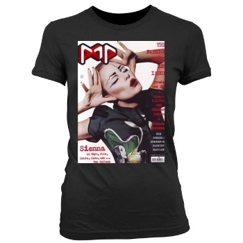 Sienna Miller Women's Junior Cut Crewneck T-Shirt