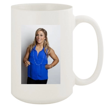 Shawn Johnson 15oz White Mug