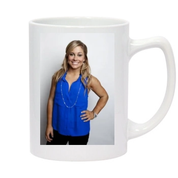 Shawn Johnson 14oz White Statesman Mug