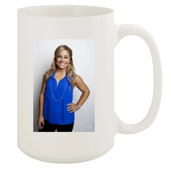 Shawn Johnson 15oz White Mug