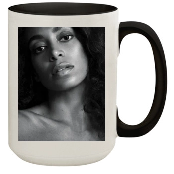 Solange Knowles 15oz Colored Inner & Handle Mug