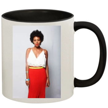 Solange Knowles 11oz Colored Inner & Handle Mug