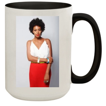 Solange Knowles 15oz Colored Inner & Handle Mug