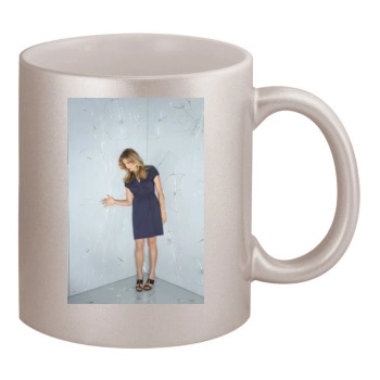 Sonya Walger 11oz Metallic Silver Mug