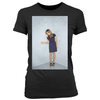 Sonya Walger Women's Junior Cut Crewneck T-Shirt