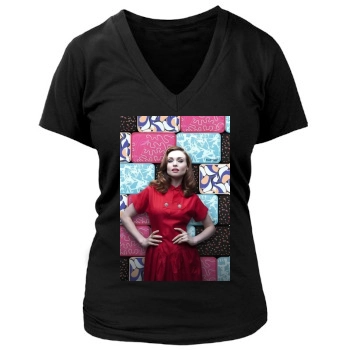 Sophie Ellis-Bextor Women's Deep V-Neck TShirt