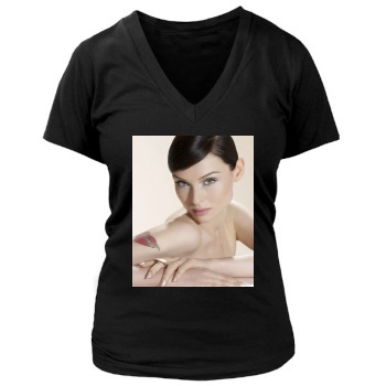 Sophie Ellis-Bextor Women's Deep V-Neck TShirt