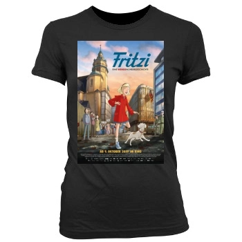 Fritzi: A Revolutionary Tale (2019) Women's Junior Cut Crewneck T-Shirt