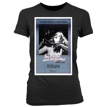 Fright (1971) Women's Junior Cut Crewneck T-Shirt