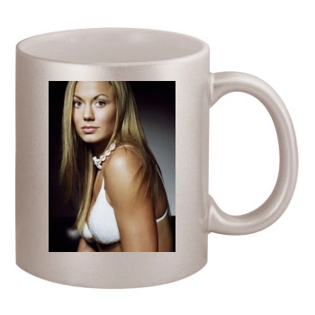 Stacy Keibler 11oz Metallic Silver Mug