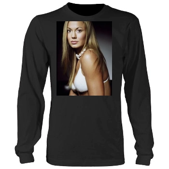 Stacy Keibler Men's Heavy Long Sleeve TShirt