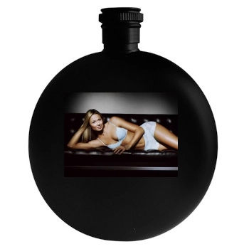 Stacy Keibler Round Flask