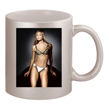 Stacy Keibler 11oz Metallic Silver Mug