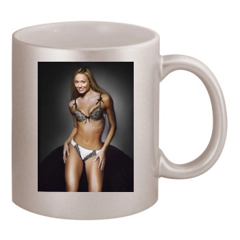 Stacy Keibler 11oz Metallic Silver Mug