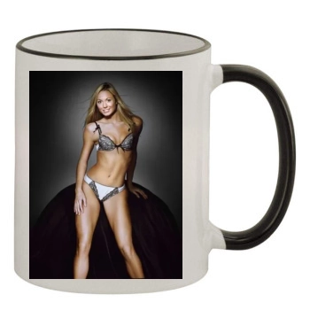 Stacy Keibler 11oz Colored Rim & Handle Mug