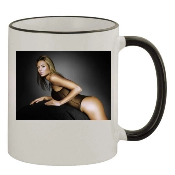 Stacy Keibler 11oz Colored Rim & Handle Mug