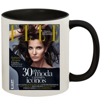 Stephanie Seymour 11oz Colored Inner & Handle Mug