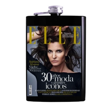 Stephanie Seymour Hip Flask