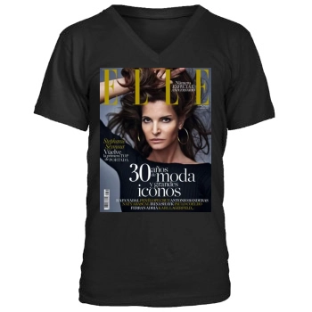 Stephanie Seymour Men's V-Neck T-Shirt