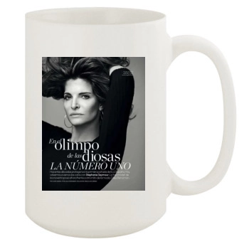 Stephanie Seymour 15oz White Mug