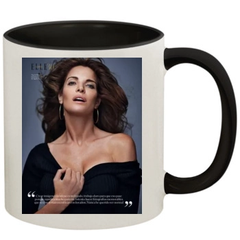 Stephanie Seymour 11oz Colored Inner & Handle Mug