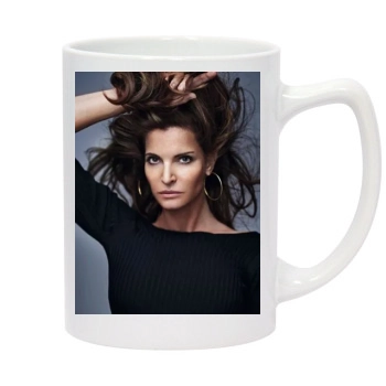 Stephanie Seymour 14oz White Statesman Mug