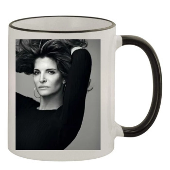 Stephanie Seymour 11oz Colored Rim & Handle Mug