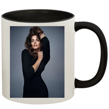 Stephanie Seymour 11oz Colored Inner & Handle Mug