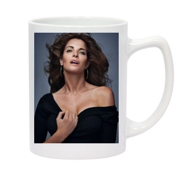 Stephanie Seymour 14oz White Statesman Mug