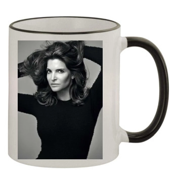 Stephanie Seymour 11oz Colored Rim & Handle Mug