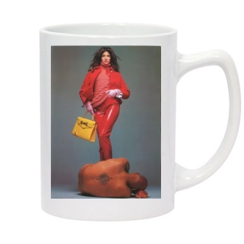 Stephanie Seymour 14oz White Statesman Mug