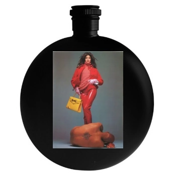 Stephanie Seymour Round Flask