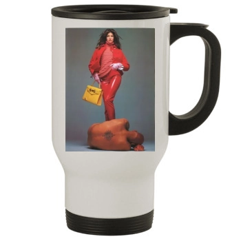 Stephanie Seymour Stainless Steel Travel Mug