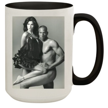 Stephanie Seymour 15oz Colored Inner & Handle Mug