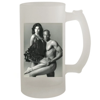 Stephanie Seymour 16oz Frosted Beer Stein