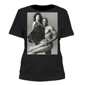 Stephanie Seymour Women's Cut T-Shirt