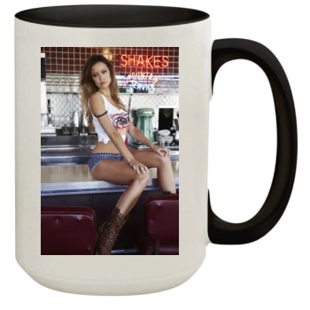 Summer Glau 15oz Colored Inner & Handle Mug