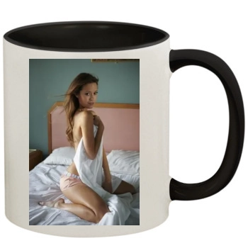 Summer Glau 11oz Colored Inner & Handle Mug