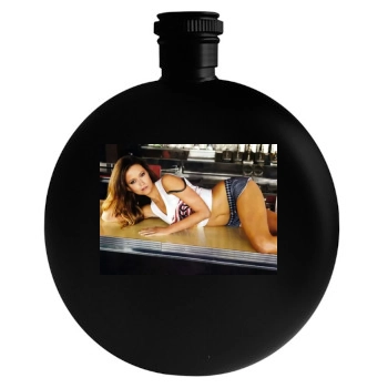 Summer Glau Round Flask