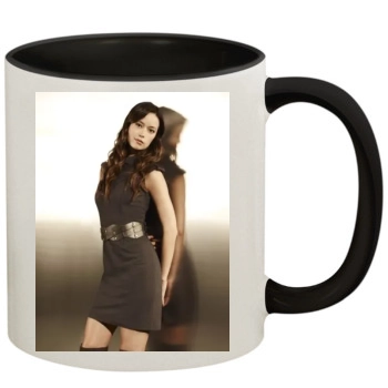 Summer Glau 11oz Colored Inner & Handle Mug